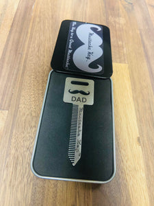 Dad's Mustache Key